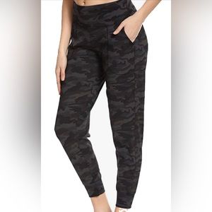 High Waist Camo Athletic Jogger Pants w/Pockets Size XS